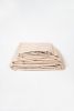 Omne Sleep 4-Piece Khaki Bamboo Full Hypoallergenic Sheet Set