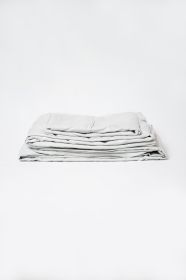 Omne Sleep 4-Piece Pewter Bamboo King Hypoallergenic Sheet Set