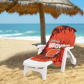 Browns OFFICIAL NFL "Psychedelic" Beach Towel;  30" x 60"