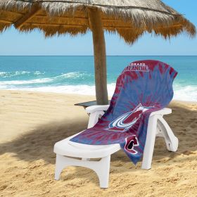 Avalanche OFFICIAL NHL "Psychedelic" Beach Towel;  30" x 60"