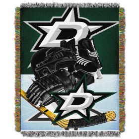 Stars OFFICIAL National Hockey League, "Home Ice Advantage" 48"x 60" Woven Tapestry Throw by The Northwest Company