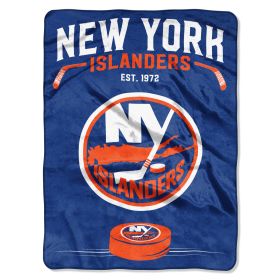 Islanders OFFICIAL National Hockey League, "Inspired" 60"x 80" Raschel Throw by The Northwest Company