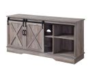 Bennet TV Stand; Gray Finish 91855