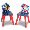 Paw Patrol 4-Piece Toddler Playroom Set â€“ Includes Table; 2 Chairs & Toy Bin; Blue