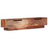 vidaXL TV Cabinet 57.1"x11.8"x11.8" Solid Sheesham Wood