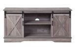 Bennet TV Stand; Gray Finish 91855