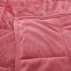 Silky Velvet Weighted Blanket-Red-48&rdquo;*72&rdquo;