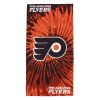 Flyers OFFICIAL NHL "Psychedelic" Beach Towel;  30" x 60"