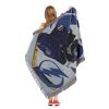 Lightning OFFICIAL NHL "Home Ice Advantage" Woven Tapestry Throw Blanket;  48" x 60"