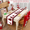 Christmas Tree Pine Needles Safflower Table Runner Wedding Decor Table Cover Christmas Decoration Holiday Party Tablecloth