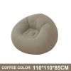 Large Lazy Inflatable Sofas Chair Flocking Flocking Sofa Chair Lounger Seat Bean Bag Sofa For Outdoor Living Room Camping Travel