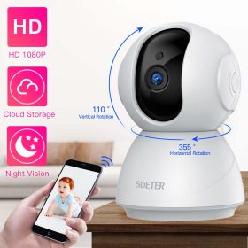 1080P 720P IP Camera Security Camera WiFi (Plug Type: EU Plug)