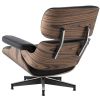 High grade vintage 8 layer leather plywood ergonomic design office chair