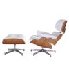 High grade vintage 8 layer leather plywood ergonomic design office chair