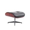 High grade vintage 8 layer leather plywood ergonomic design office chair