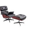 High grade vintage 8 layer leather plywood ergonomic design office chair