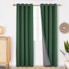 100% Blackout Curtains for Bedroom; 84 inch Length 2 Panels Set; Grommet Thermal Insulated Curtains (52" x 84"; 2 Panels)