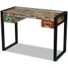 vidaXL Desk Solid Reclaimed Wood