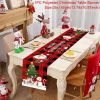 Christmas Tree Pine Needles Safflower Table Runner Wedding Decor Table Cover Christmas Decoration Holiday Party Tablecloth