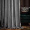 Velvet Blackout Curtains 84 inches Length Thermal Insulated Soft Drapes for Bedroom Living Room Rod Pocket Window Curtains 2 Panels