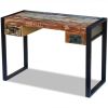 vidaXL Desk Solid Reclaimed Wood