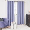 100% Blackout Curtains for Bedroom; 84 inch Length 2 Panels Set; Grommet Thermal Insulated Curtains (52" x 84"; 2 Panels)