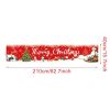 Christmas Tree Pine Needles Safflower Table Runner Wedding Decor Table Cover Christmas Decoration Holiday Party Tablecloth