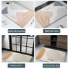 Super Absorbent Napa Skin Bathroom Carpet Geometric Entrance Doormat Quick Drying Shower Rugs